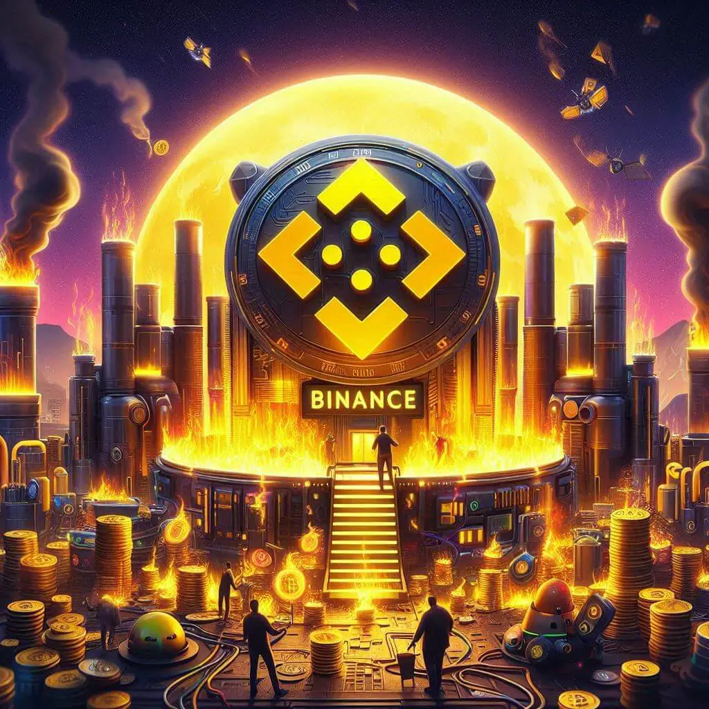 Binance neueste Token-Burn von 1,6 Millionen BNB