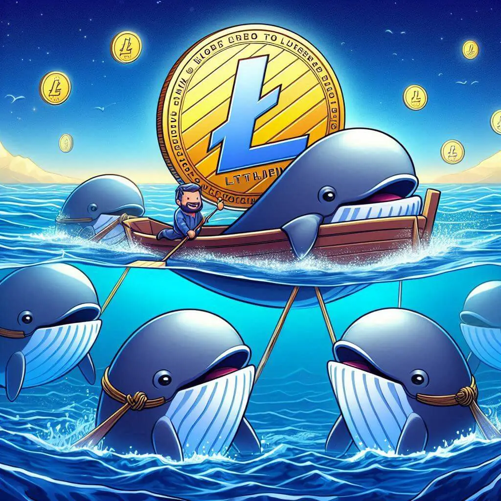 Whales helfen Litecoin mit einem Anstieg von 10 %