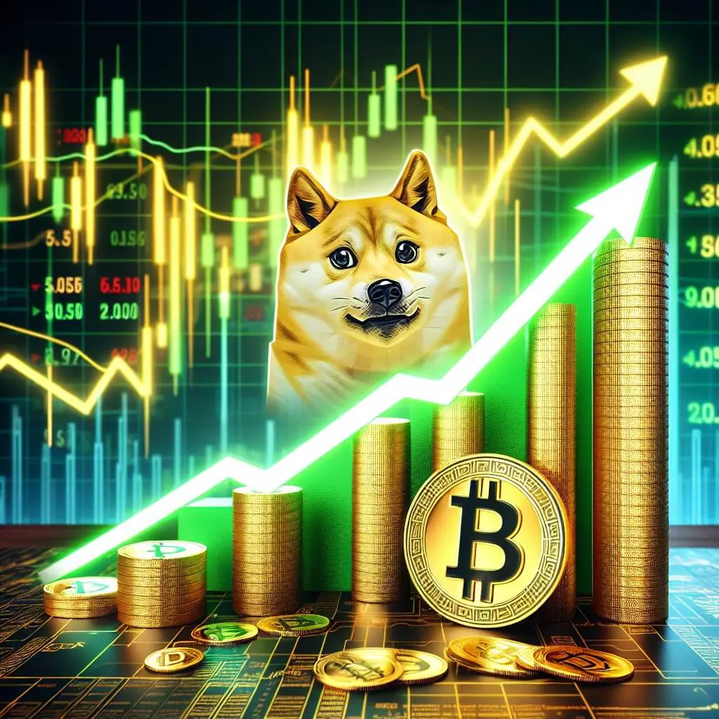 Dogecoin steigt um 9 %: Durchbricht wichtige Schwelle für Wachstum