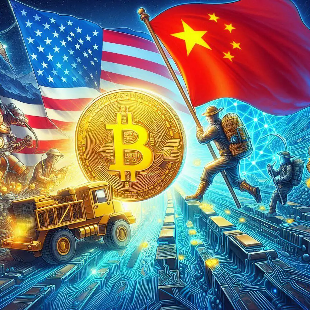 Wie die USA China bei der Bitcoin-Mining-Dominanz überholt