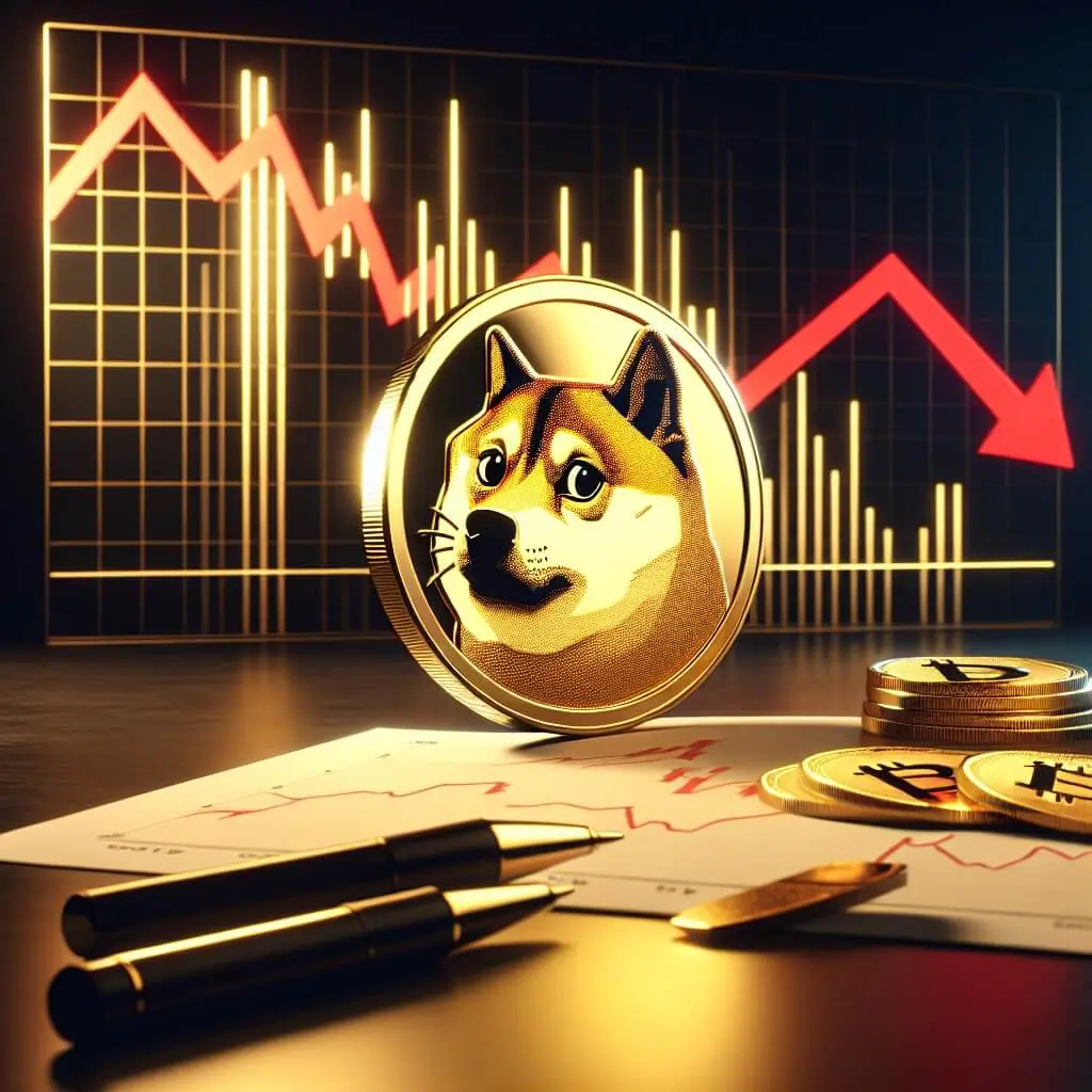 Dogecoin-Preis könnte bei schwachem Markt um 30 % fallen