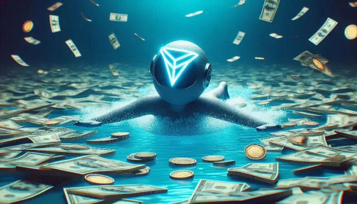 Tron Network erzielt Rekordeinnahmen von 577 Millionen USD