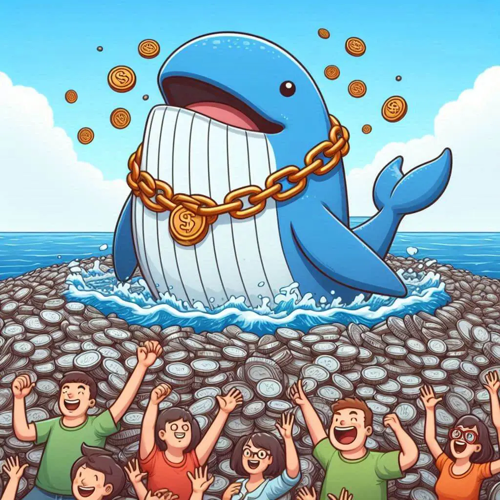 Chainlink-Whales kaufen für $165 Millionen Tokens