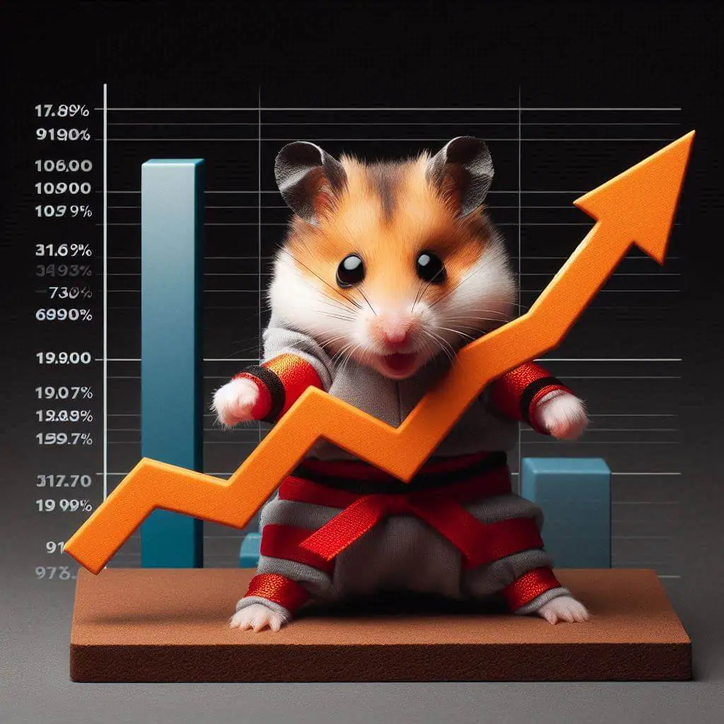 Hamster Kombat kehrt den Abwärtstrend um mit einem Anstieg von 88 %