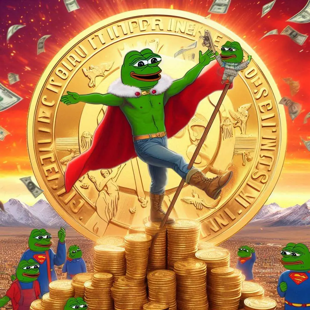 Pepe steigt als größter Memecoin-Gewinner