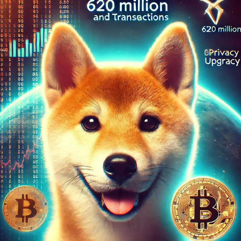 Shiba Inu Update: 620 Millionen Transaktionen und neues Datenschutz-Upgrade