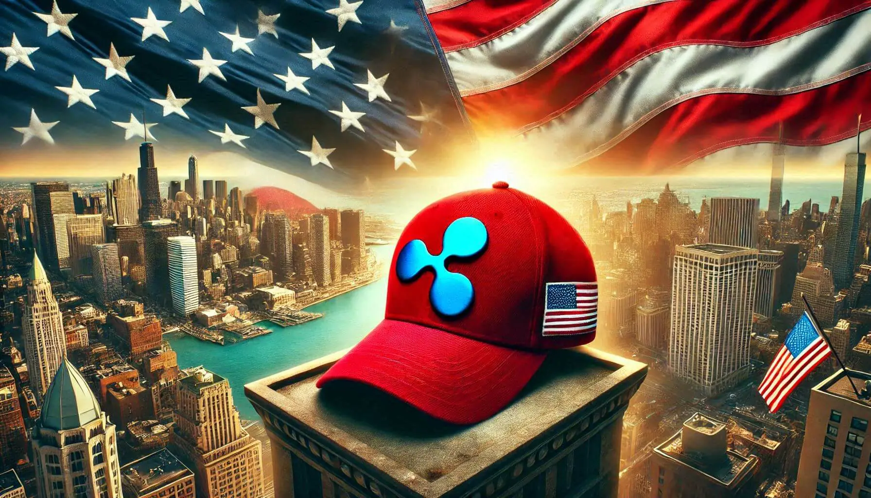 Ripple-CEO Brad Garlinghouse trifft Donald Trump