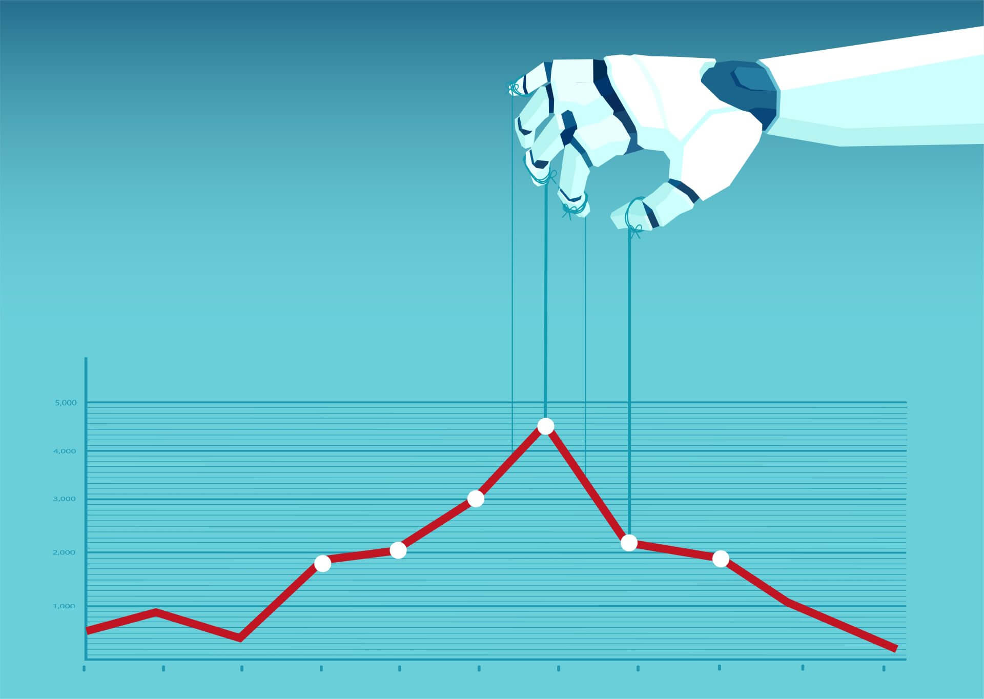 AI Agents Tokens weiter im Rückgang: Marktkapitalisierung fällt unter 5 Milliarden